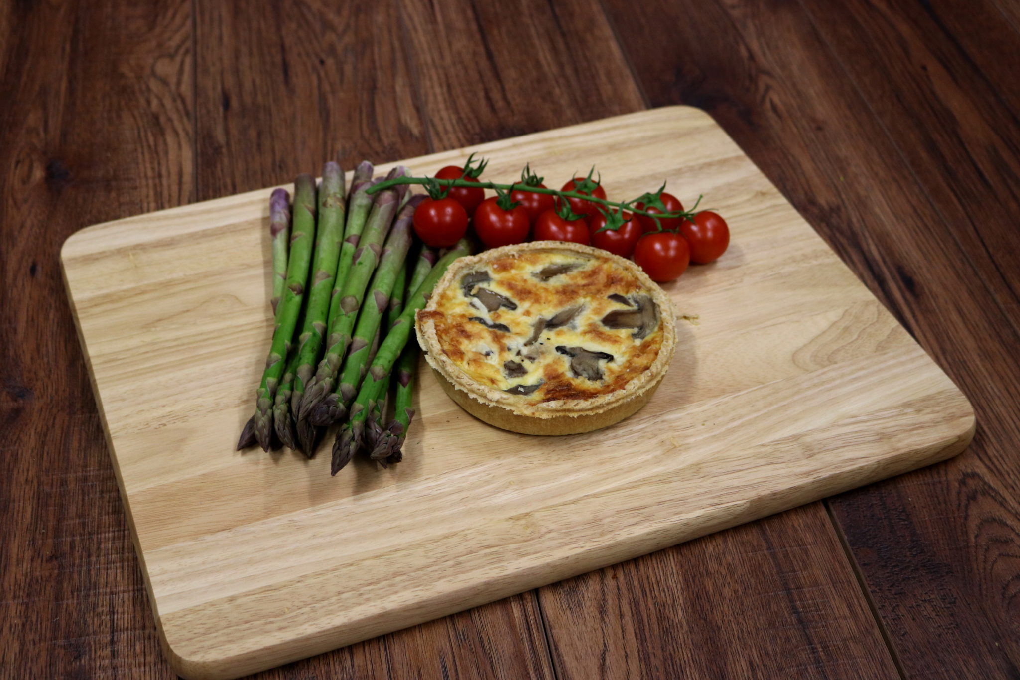 Mushroom Quiche
