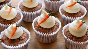 Carrot cupcakes