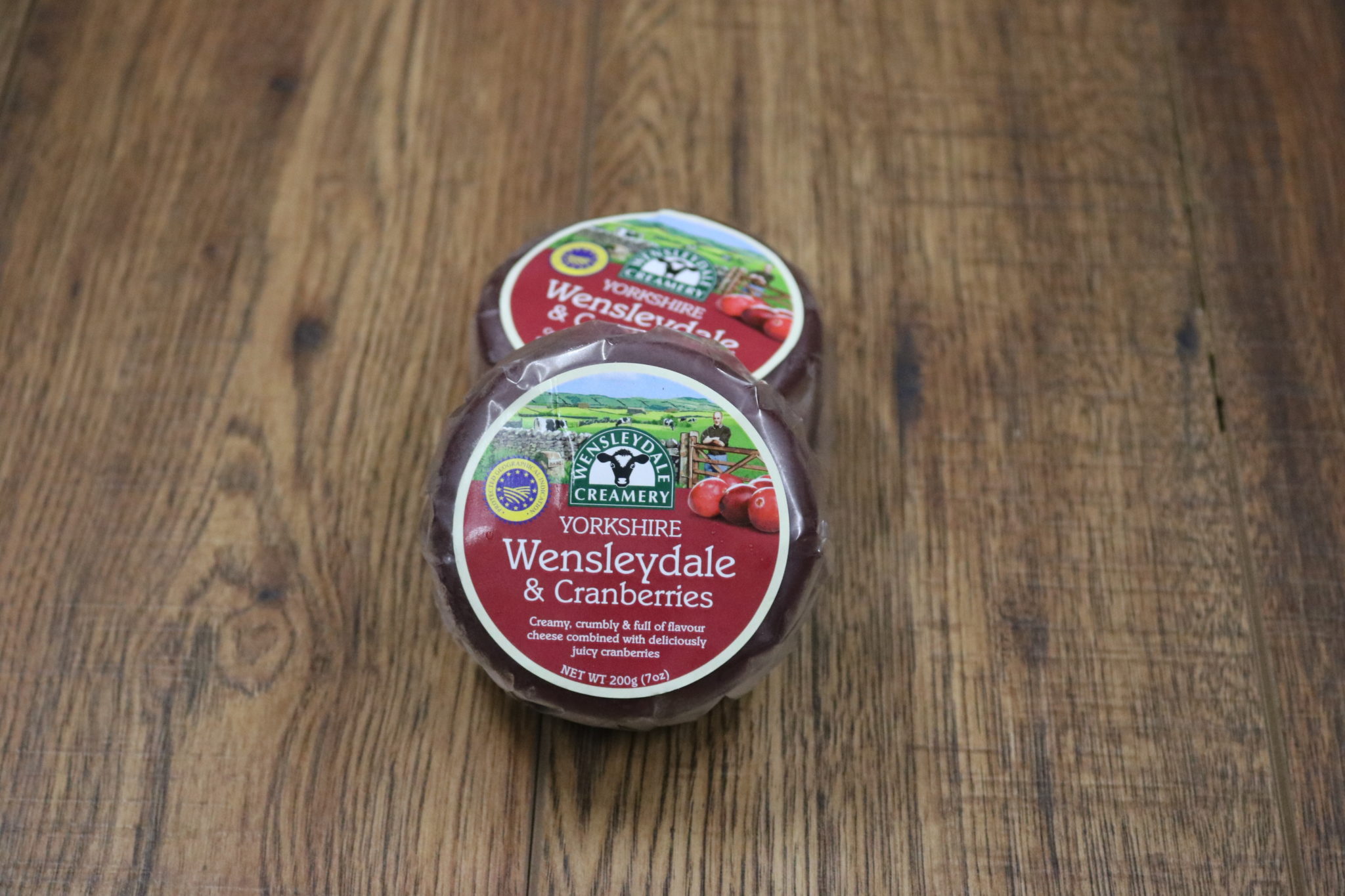 Wensleydale and cranberries