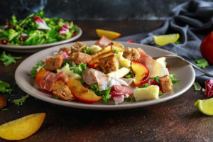 Parma Ham Mozzarella Salad