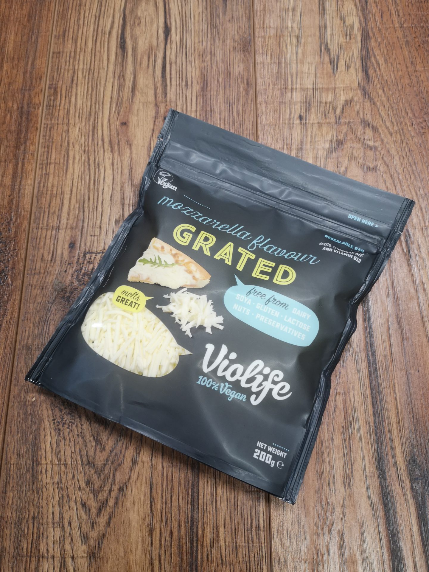 mozarella flavour grated
