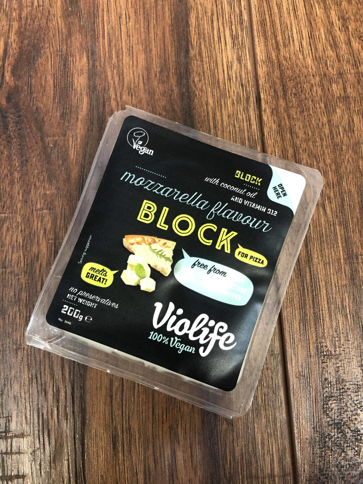 mozzarella flavour block