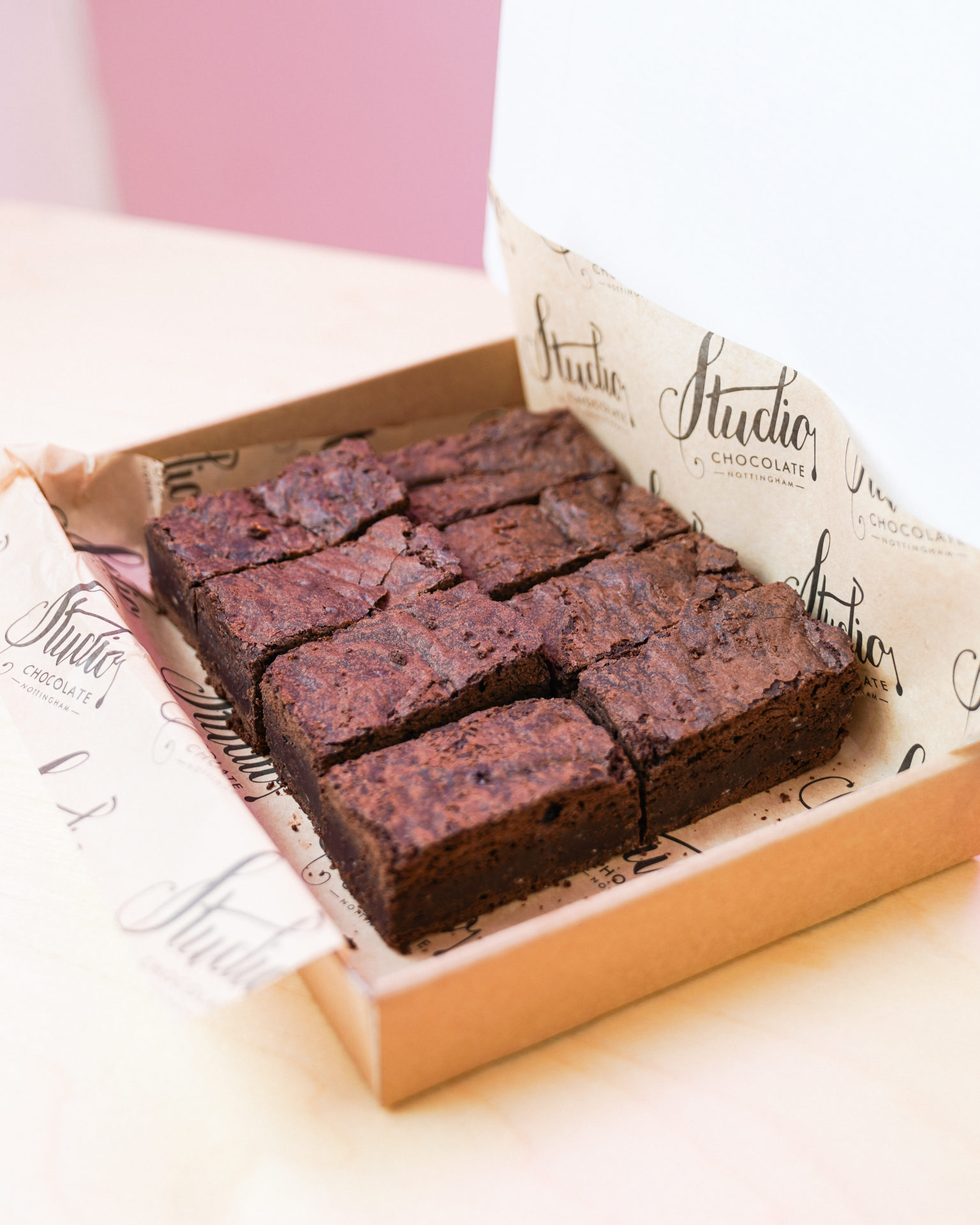 studio chocolate brownies