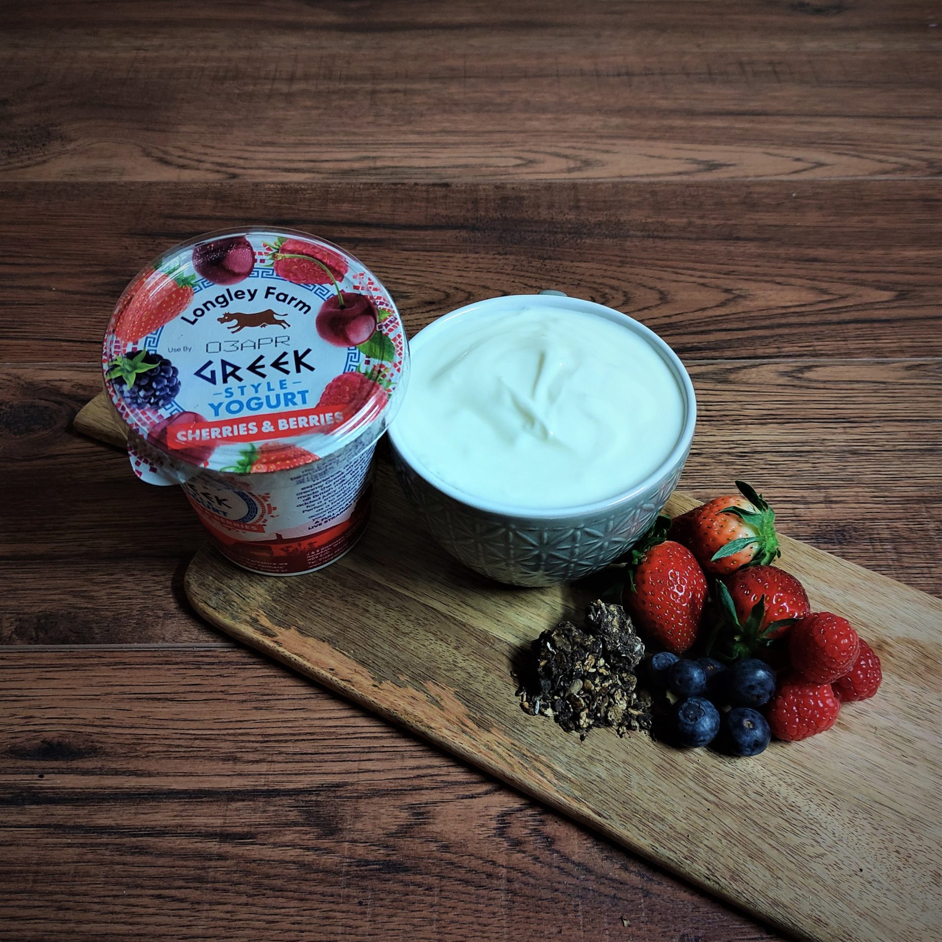 Greek Style Cherries & Berries