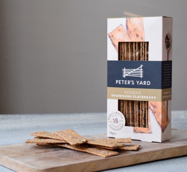 seeded sourdough flatbreads
