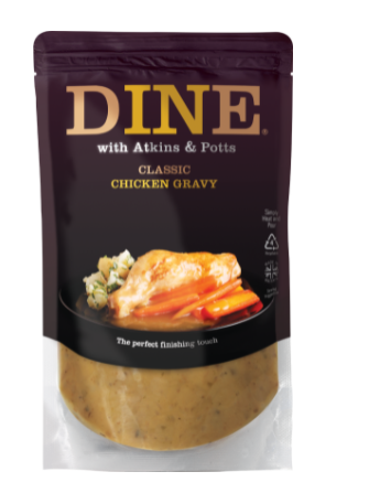 ATKINS & POTTS CLASSIC CHICKEN GRAVY 350G