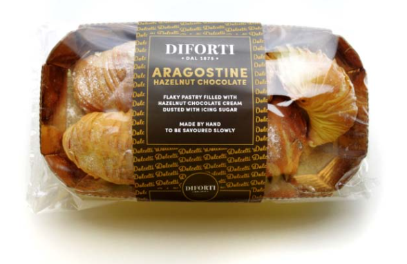 Aragostine hazelnut chocolate