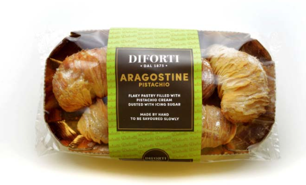 Aragostine pistachio