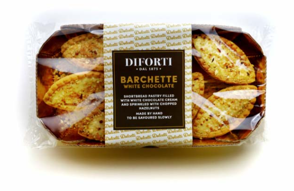 Barchette with White Chocolate Cream 150g