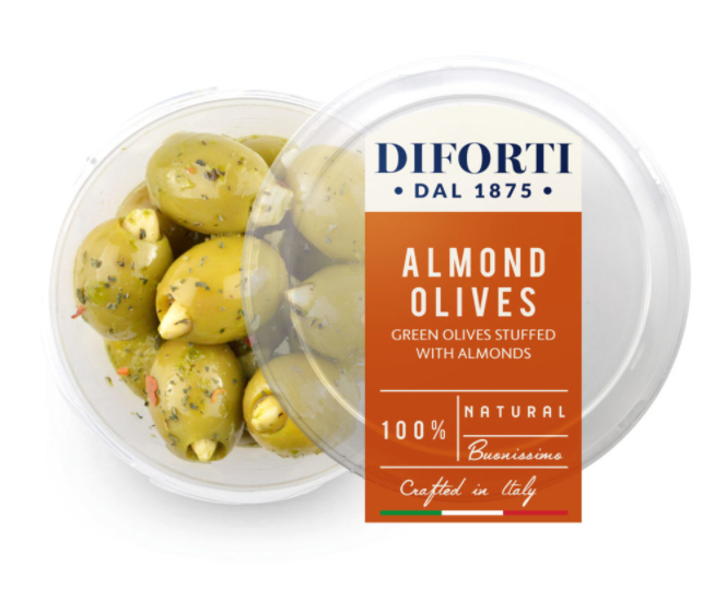 Green Olives Stuffed With Almond 180g