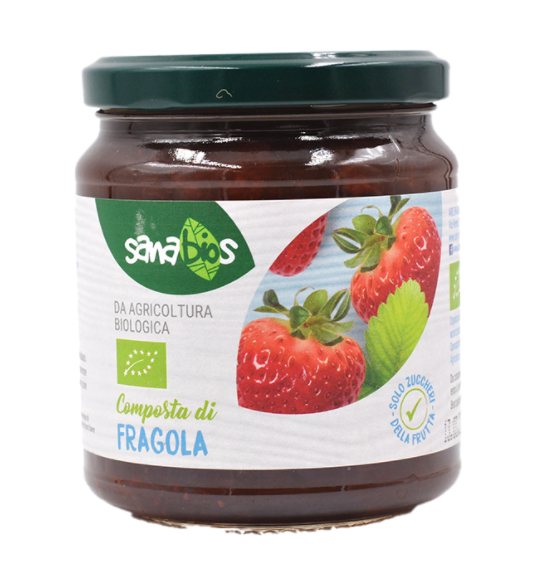 Organic Strawberry Jam 320g