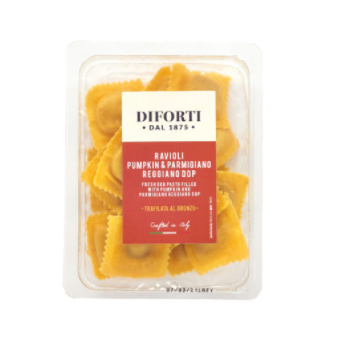 Ravioli Pumpkin and parmigiano reggiano