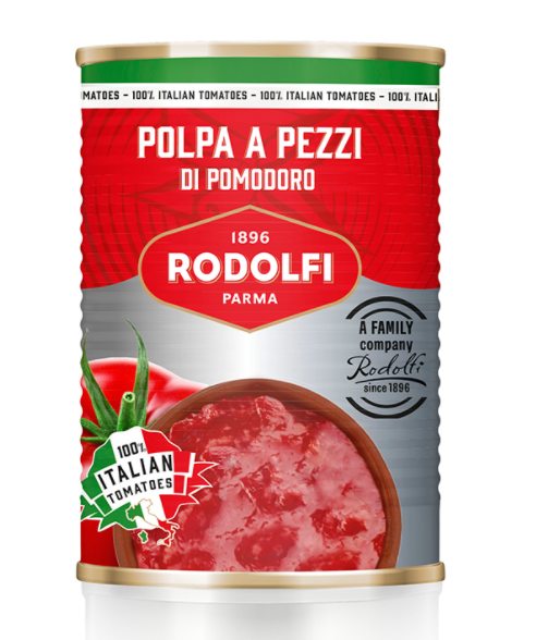 Rodolfi Chopped Tomato 400g