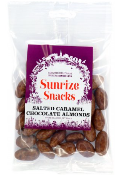 Salted Caramel Chocolate Almonds