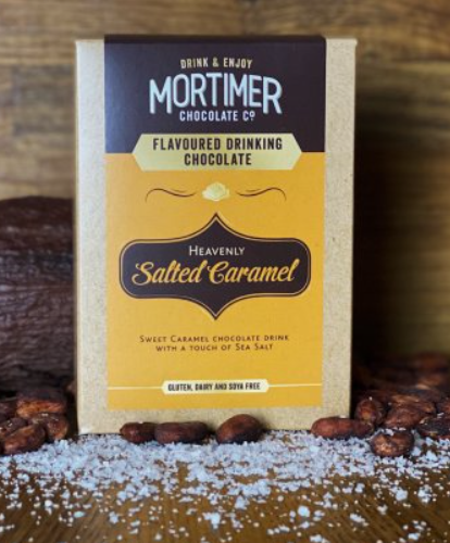 Salted Caramel Drinking Chocolate