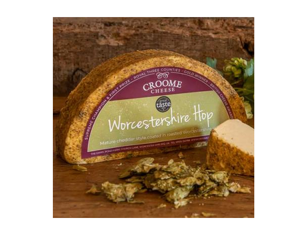 Worcestershire Hop Cheddar 1kg
