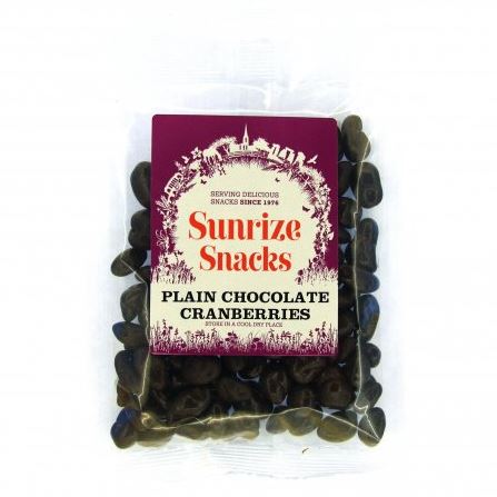 plain choco cranberries