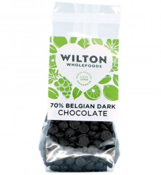 70% Belgian Dark Chocolate 250g