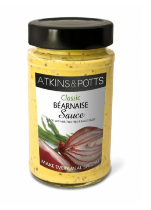 ATKINS & POTTS BEARNAISE SAUCE 190g