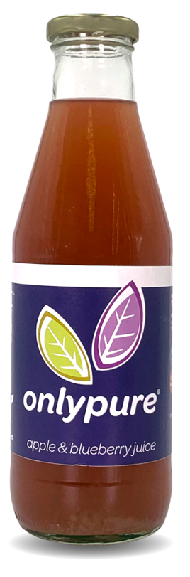 Apple and Blueberry fruit juice 750ml