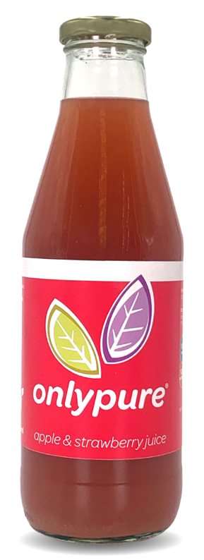 Apple and Strawberry fruit juice 750ml