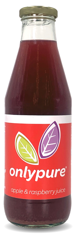 Apple and raspberry 750ml fruit juice