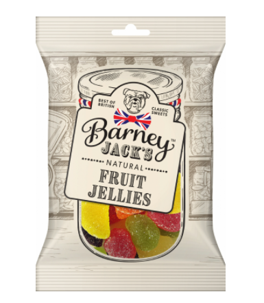 BARNEY JACK'S FRUIT JELLIES 150g