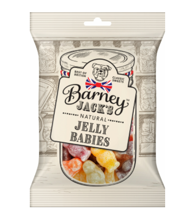 BARNEY JACK'S JELLY BABIES 150g