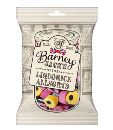 BARNEY JACK'S Liquorice Allsorts 150g