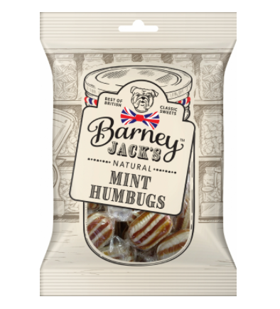 BARNEY JACK'S MINT HUMBUGS 150g