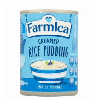 CREAMED RICE PUDDING 400g