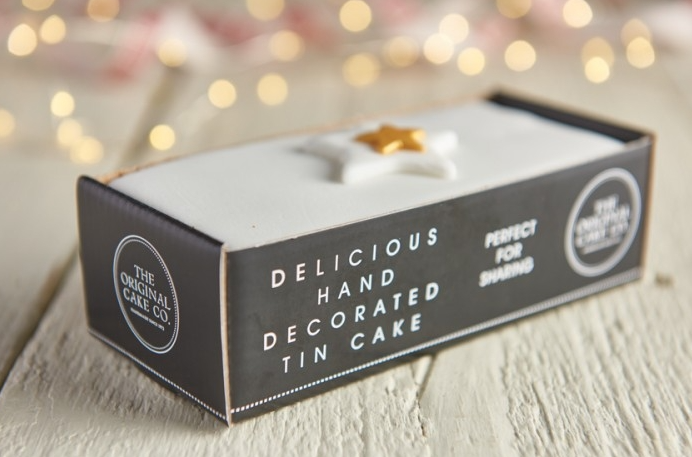 Christmas iced fruit cake- 8 piece