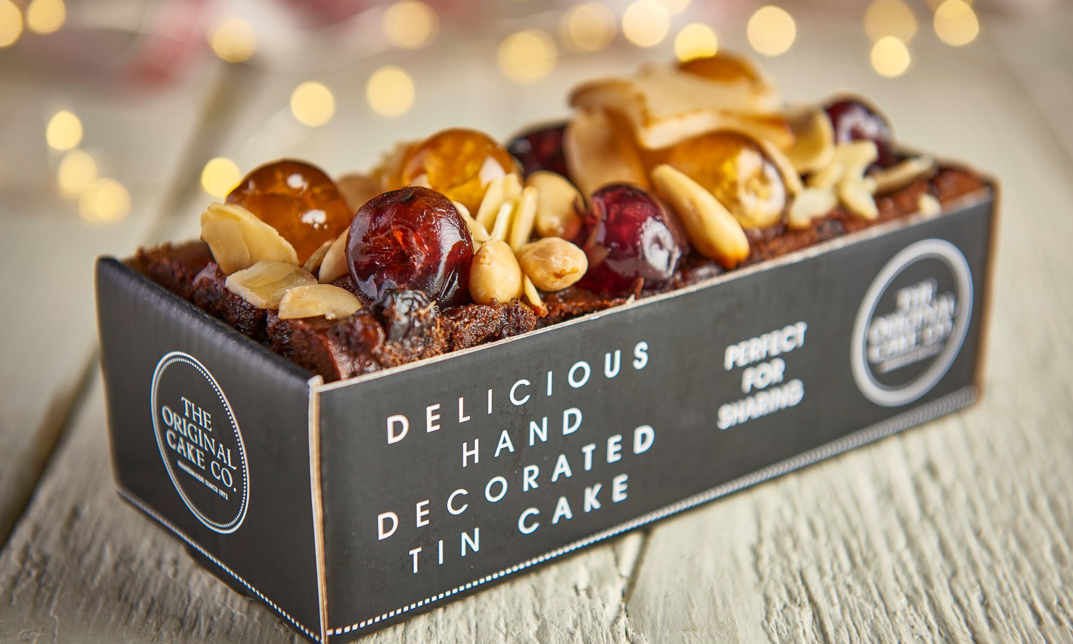 Christmas jewel topped fruit cakes- 8 piece
