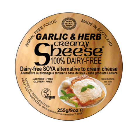 Creamy Sheese Garlic & Herb- 225g