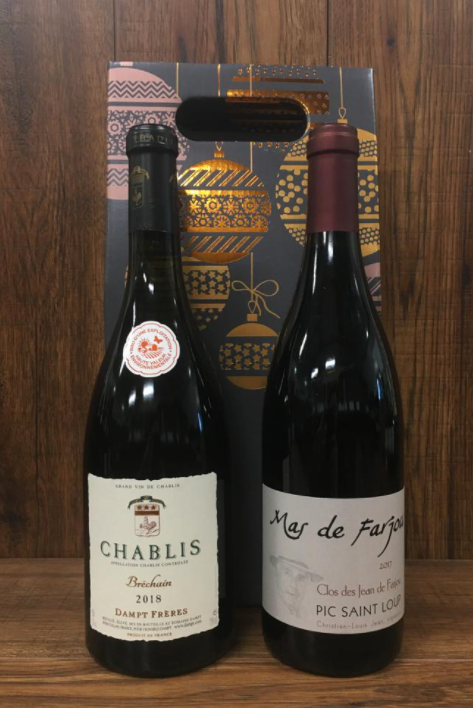 Dampt Freres Chablis and Mas De Farjou Gift Set