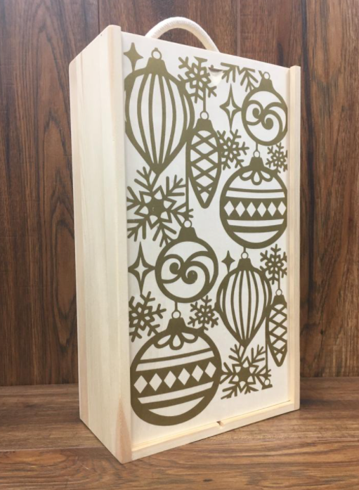 Double Wooden Box