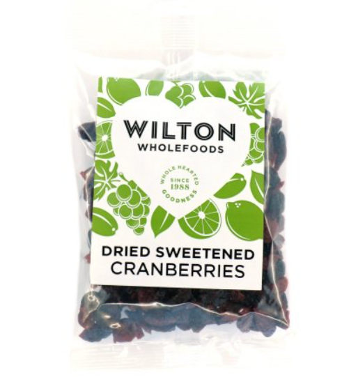 Dried Sweetened Cranberries 100g