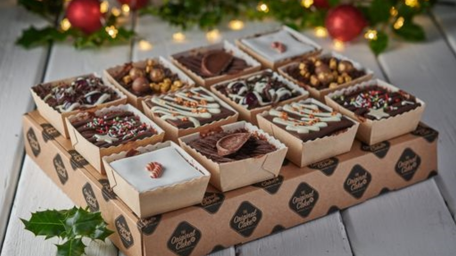 Festive Chocolate cakes-12 piece