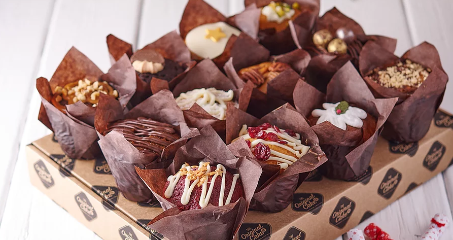 Festive muffin selection- 12 piece