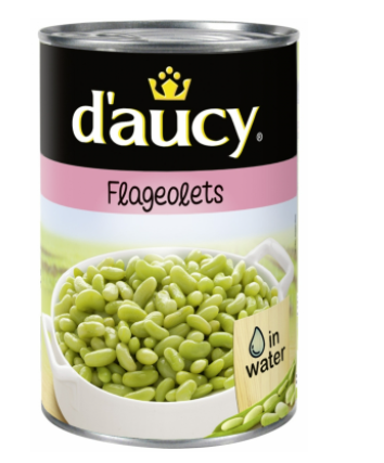 GREEN FLAGEOLET BEANS 400g
