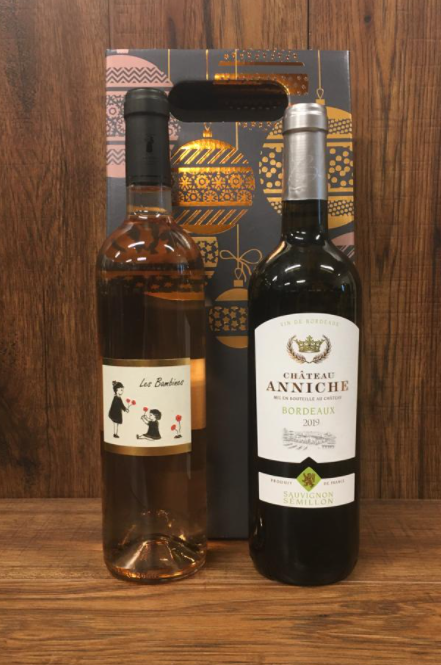 Les Bambines Rose and Chateau White Gift Set