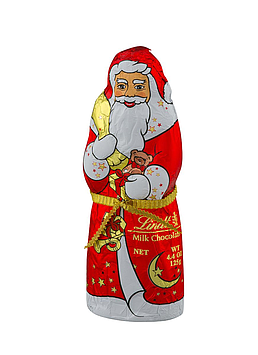 Lindt Milk chocolate mini Santa (Each 10)