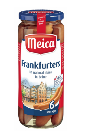 MEICA FRANKFURTERS IN BRINE 180g