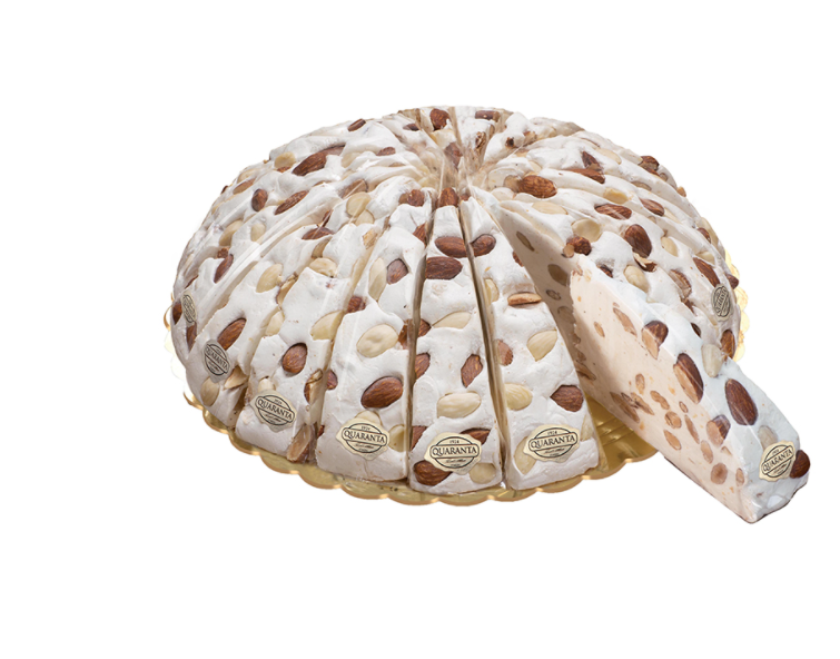Quaranta Almond Nougat 110g slice