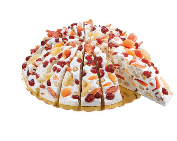 Quaranta Exotic Fruit Nougat 165g slice