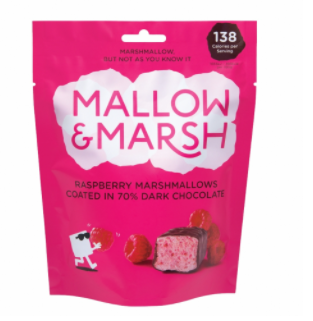 Raspberry Marshmallows 100g