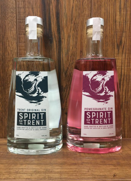 Spirit of Trent 70cl Original and Pommeganate Gift Set