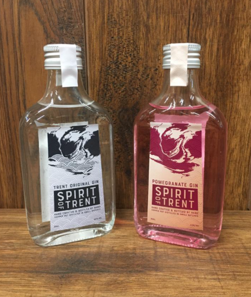 Spirit of Trent Gin Twin Pack Original and Pomegranate 20cl