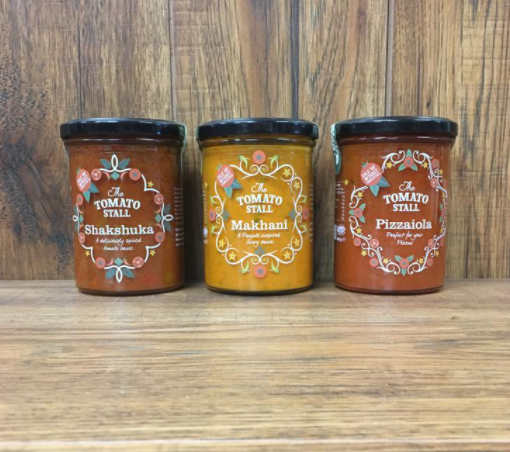 Tomato stall x3 Makhani, Pizzaoila and Shakshuka