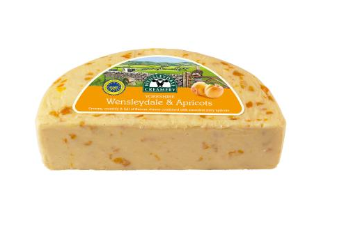 Yorkshire Wensleydale with Apricot (PGI) 1.25kg